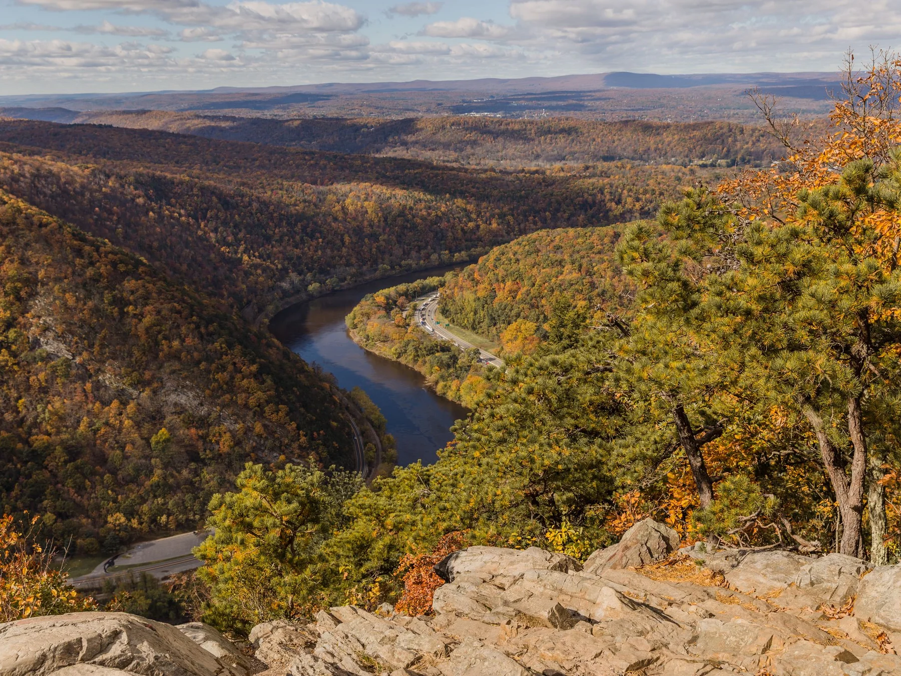 CPA near you in Warren County, NJ: the Delaware Water Gap in autumn